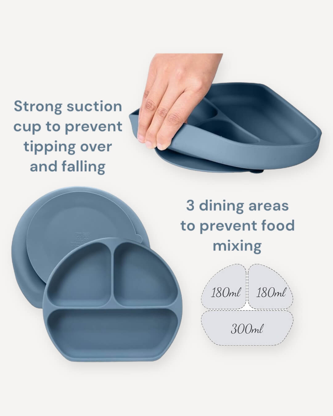 Miracle Baby Silicone Feeding Set