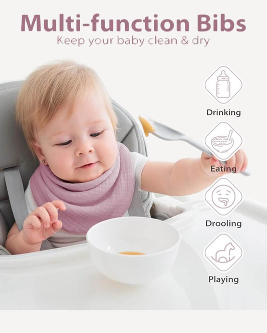 Bibs – 4 Pack - girl