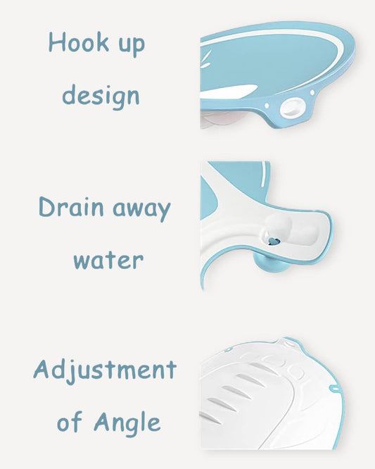 baby washing support - Blue