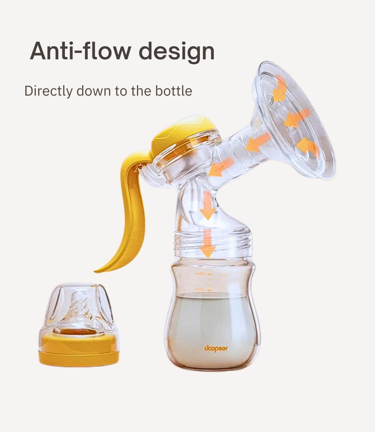 Doopser Manual Breast Pump