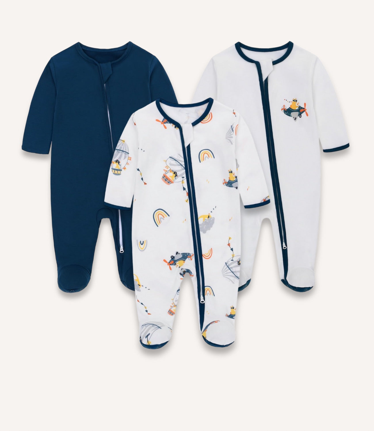 Sleepsuits – 3 Pack
