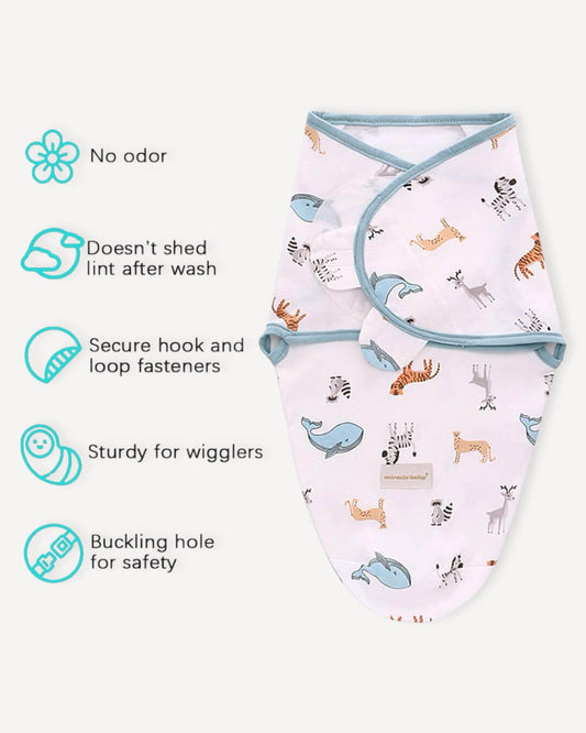 Swaddle (0-3M) To Sleep- 3 Pack