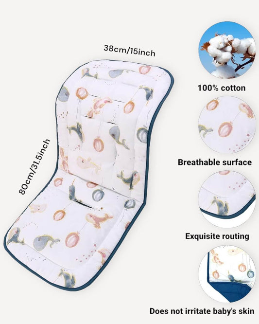 Baby Stroller Cushion - blue