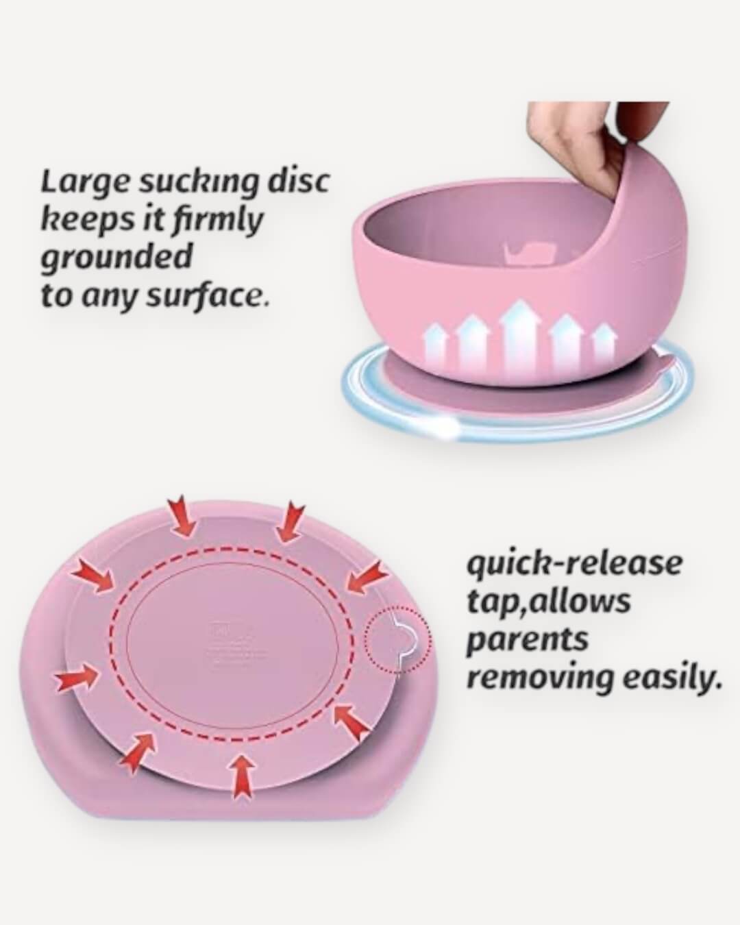 Miracle Baby Silicone Feeding Set