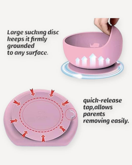 Miracle Baby Silicone Feeding Set