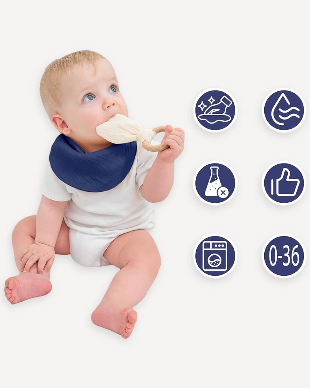 Bibs – 4 Pack - boy