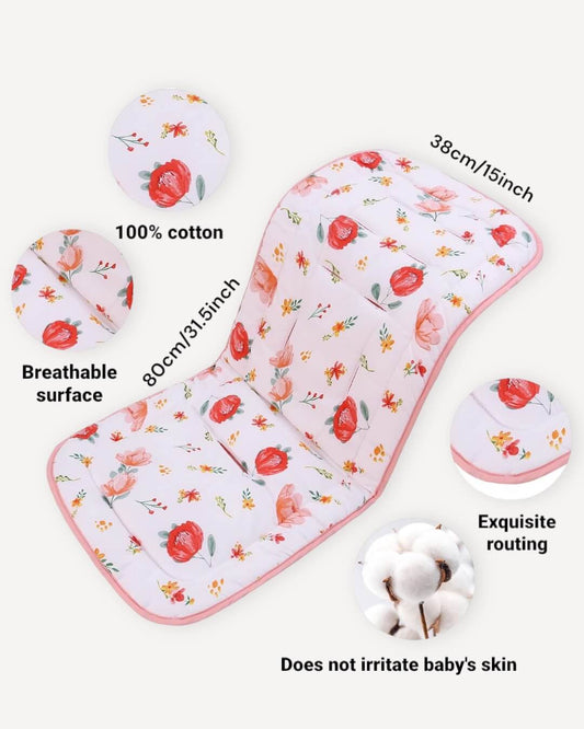 Baby Stroller Cushion - pink