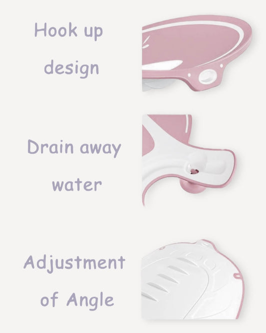 baby washing support - Purple