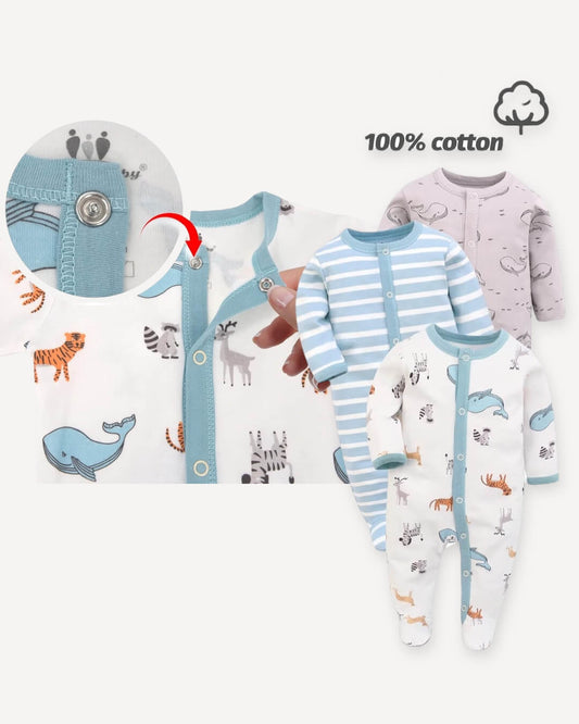Sleepsuits – 3 Pack