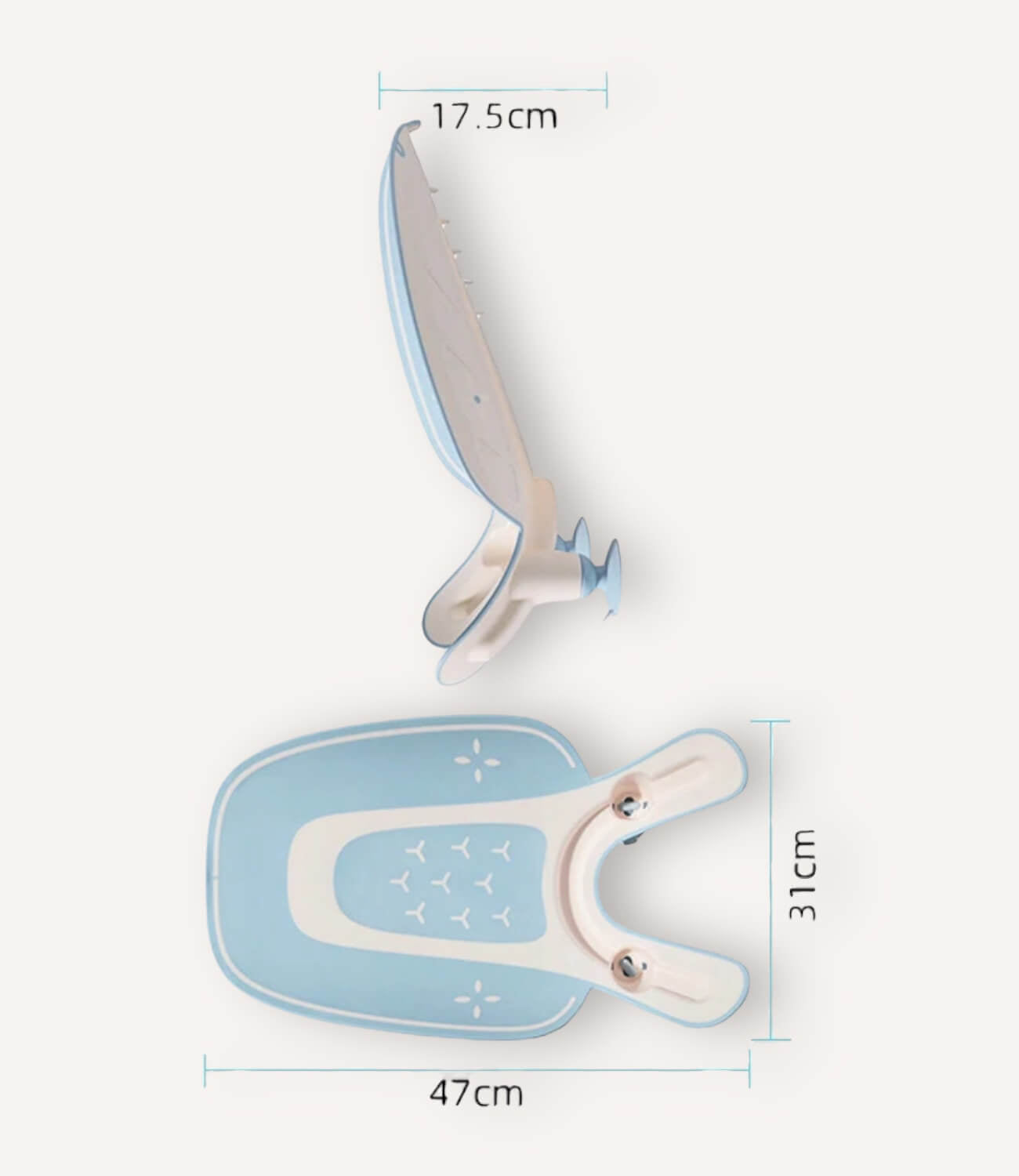 baby washing support - Purple