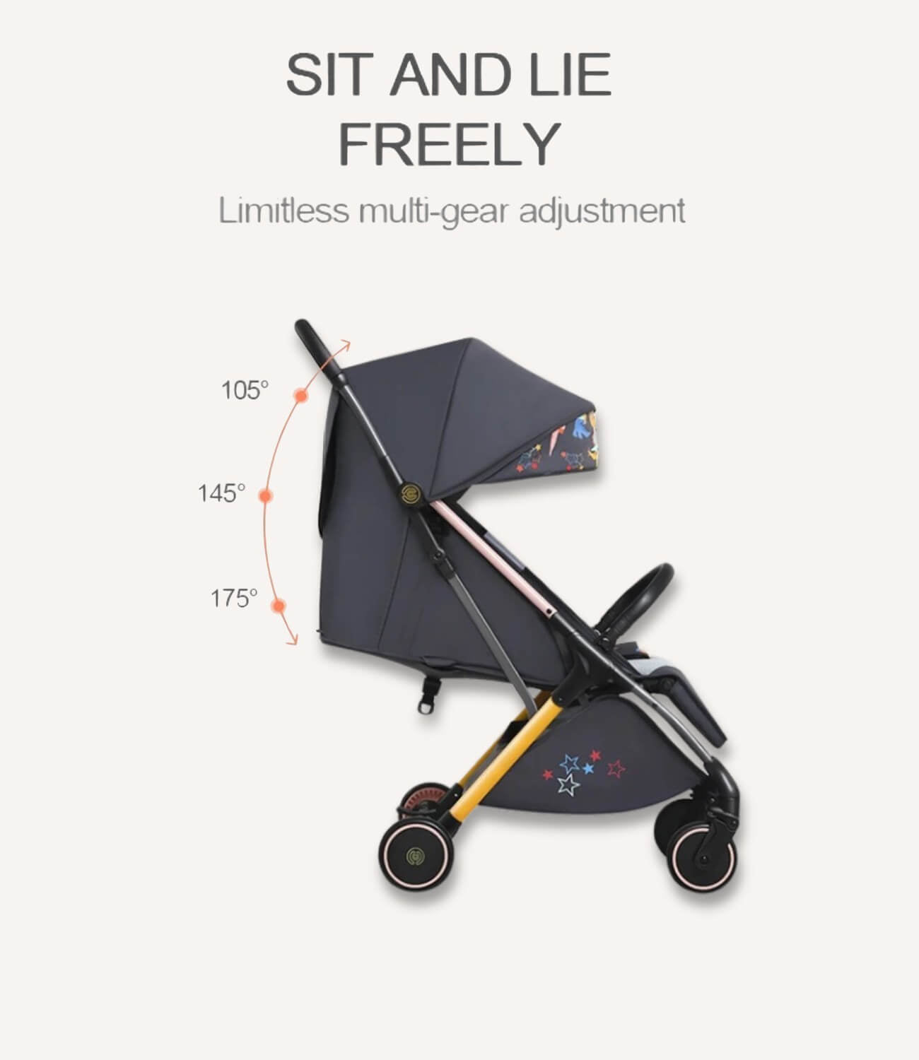 Auto Folding Baby Stroller