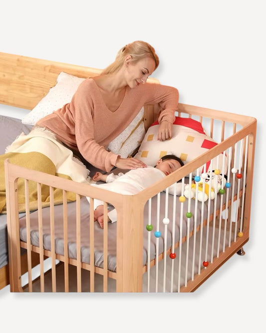 6 in 1 Convertible Wooden Crib