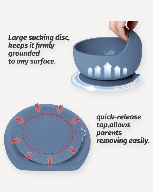 Miracle Baby Silicone Feeding Set