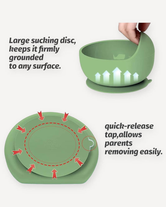 Miracle Baby Silicone Feeding Set