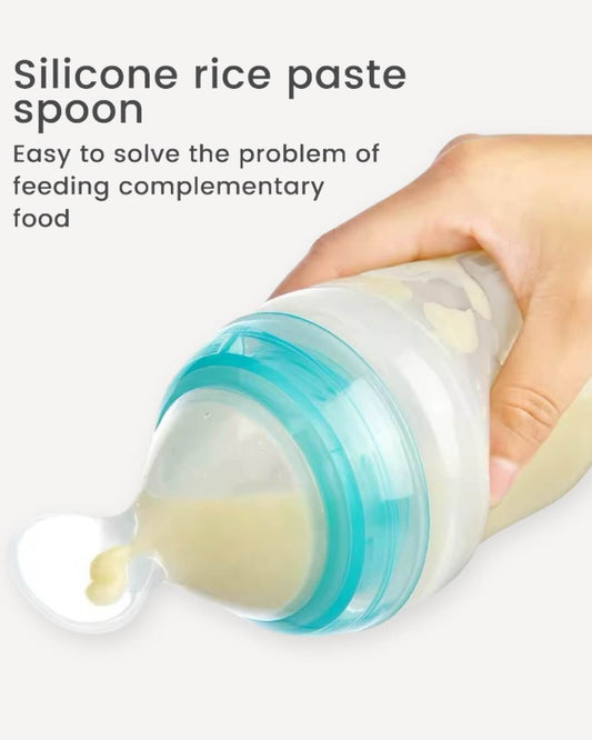 3 in 1 Silicone Baby Feeding Bottle