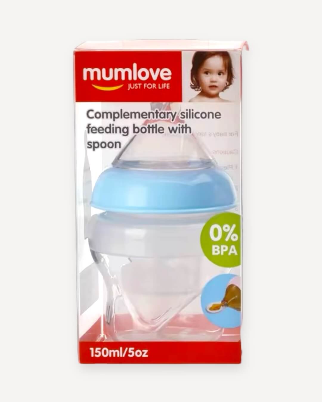 3 in 1 Silicone Baby Feeding Bottle