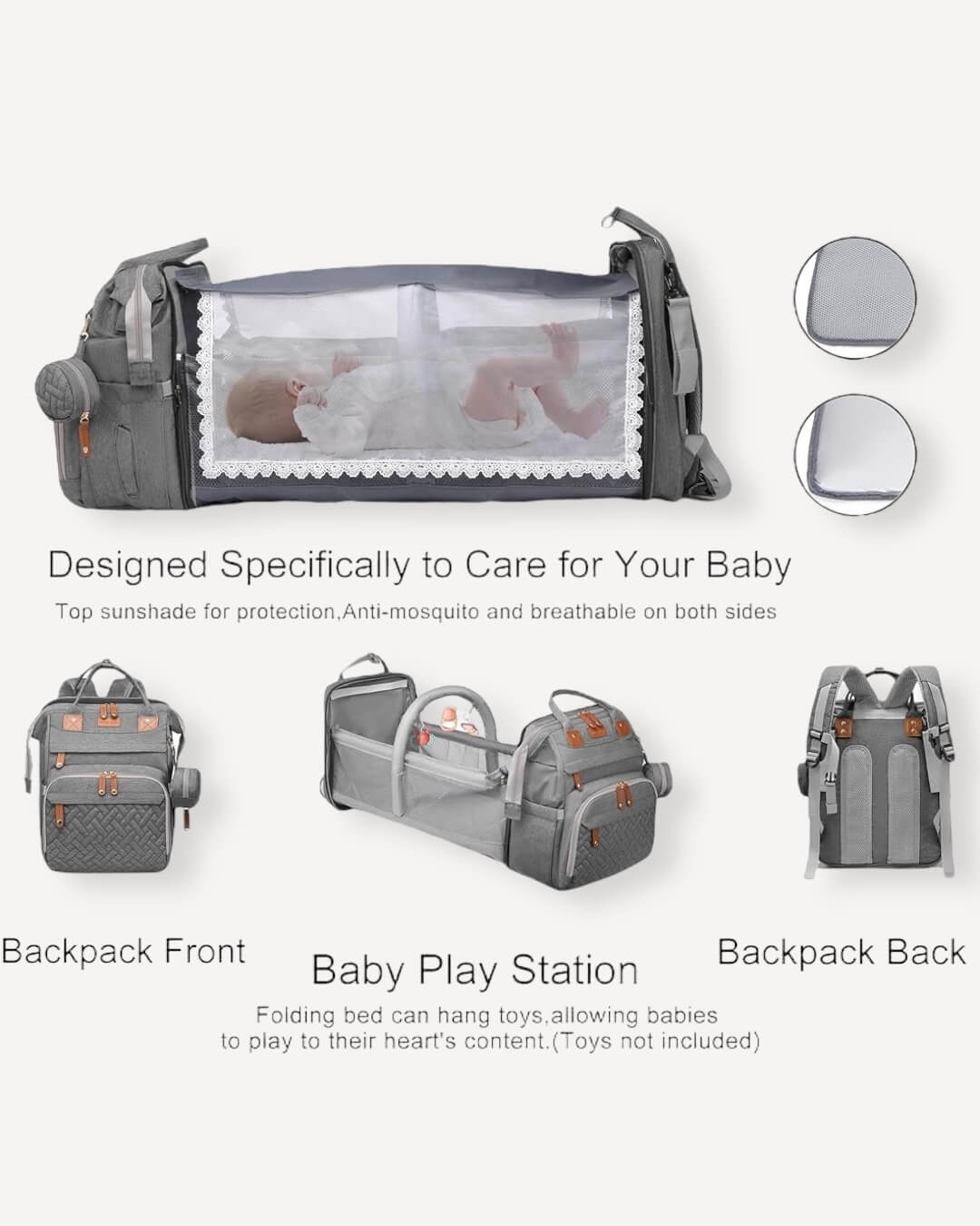 Convertible Bed Bag