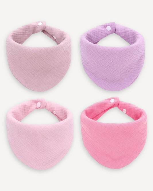 Bibs – 4 Pack - girl