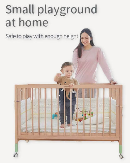 6 in 1 Convertible Wooden Crib