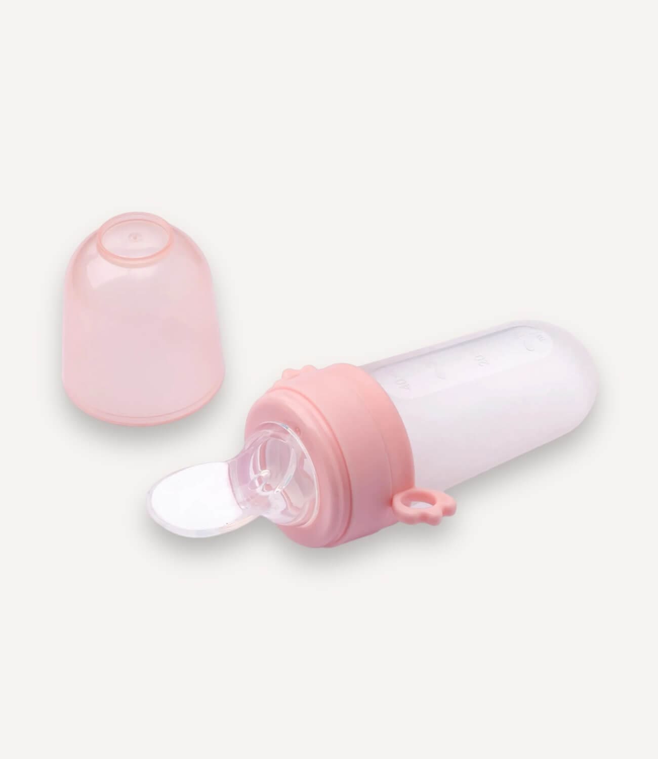 Bottle With Spoon & Teats