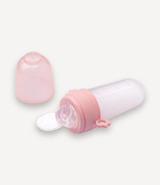 Bottle With Spoon & Teats