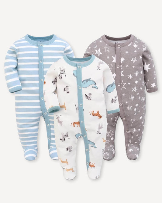 Sleepsuits – 3 Pack