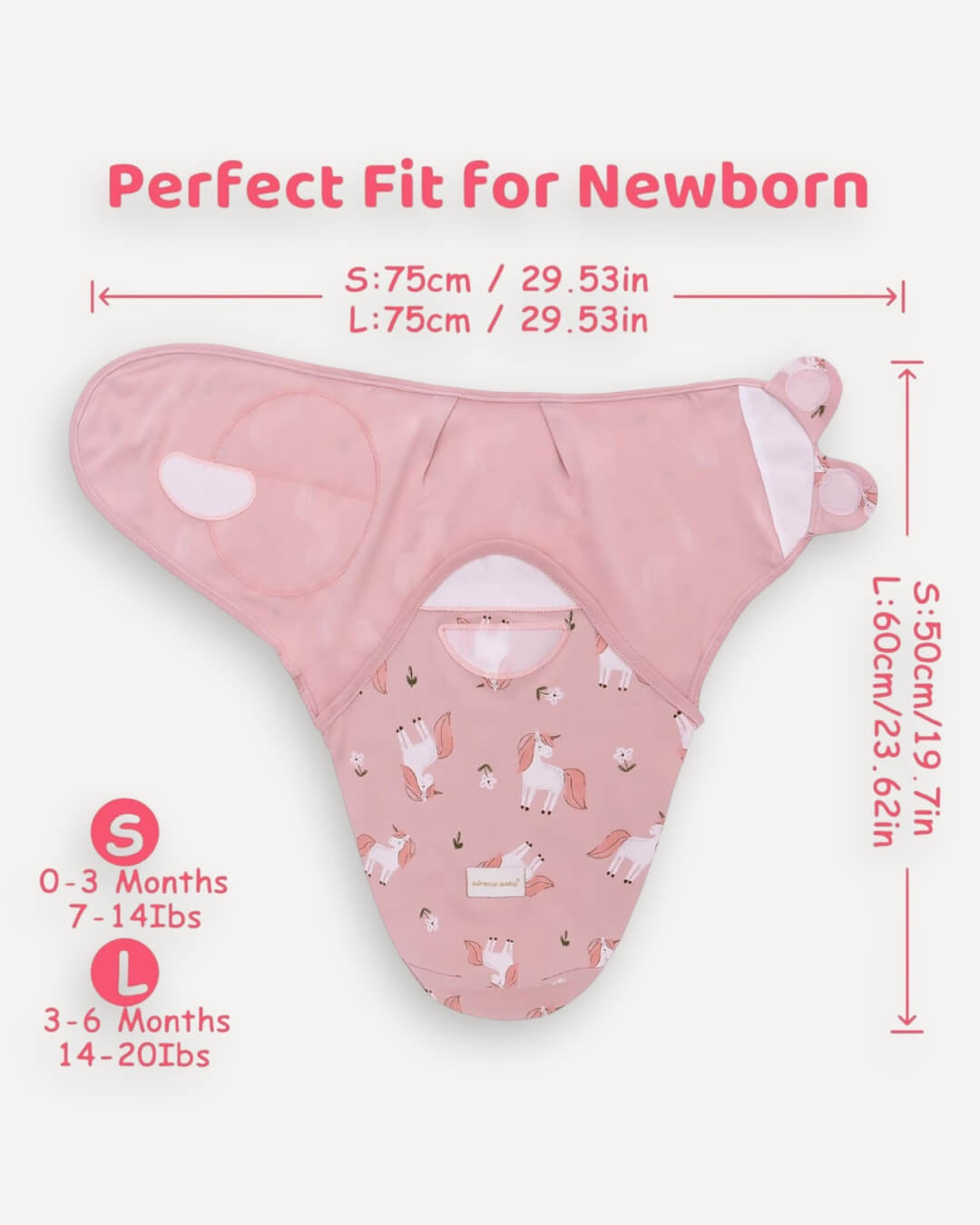 Swaddle (0-3M) To Sleep- 3 Pack