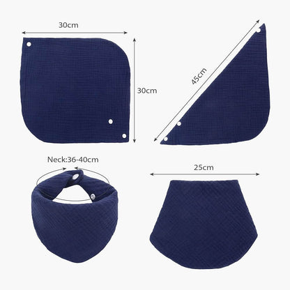 Bibs – 4 Pack - boy