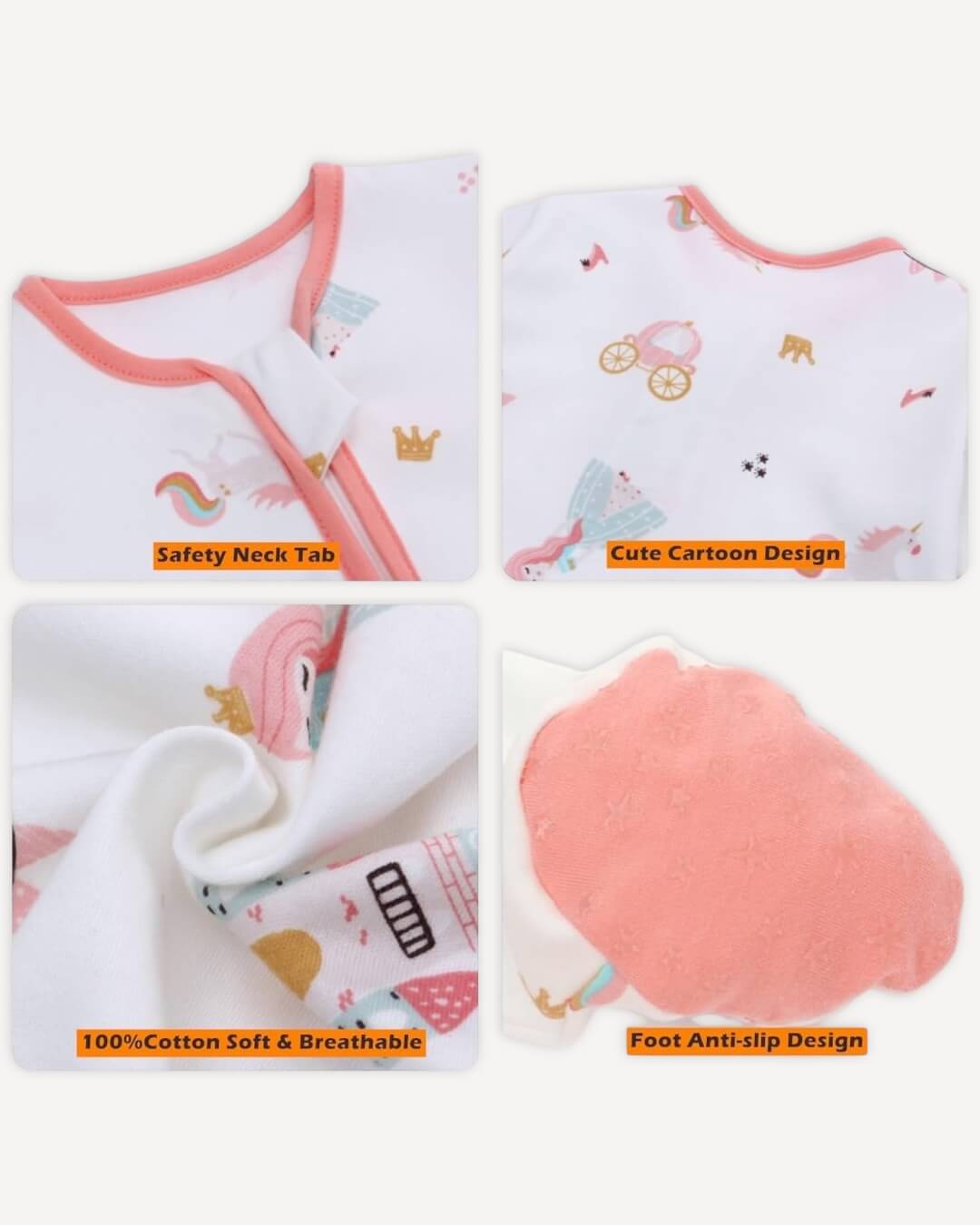 Sleepsuits – 3 Pack