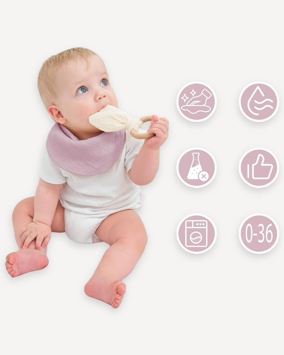 Bibs – 4 Pack - girl