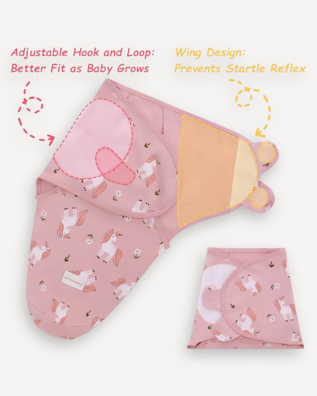 Swaddle (0-3M) To Sleep- 3 Pack