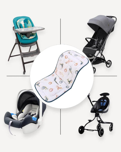 Baby Stroller Cushion - blue