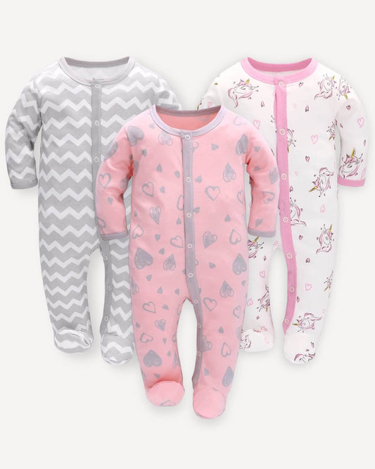 Sleepsuits – 3 Pack