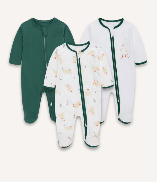 Sleepsuits – 3 Pack