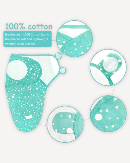 Swaddle (0-3M) To Sleep- 3 Pack