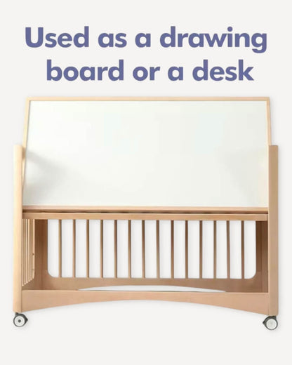 6 in 1 Convertible Wooden Crib