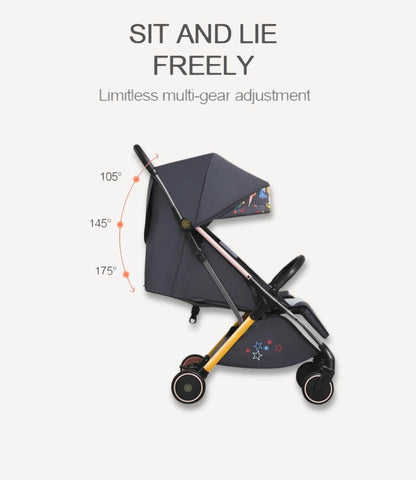 Auto Folding Baby Stroller