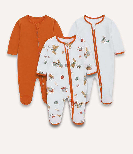Sleepsuits – 3 Pack