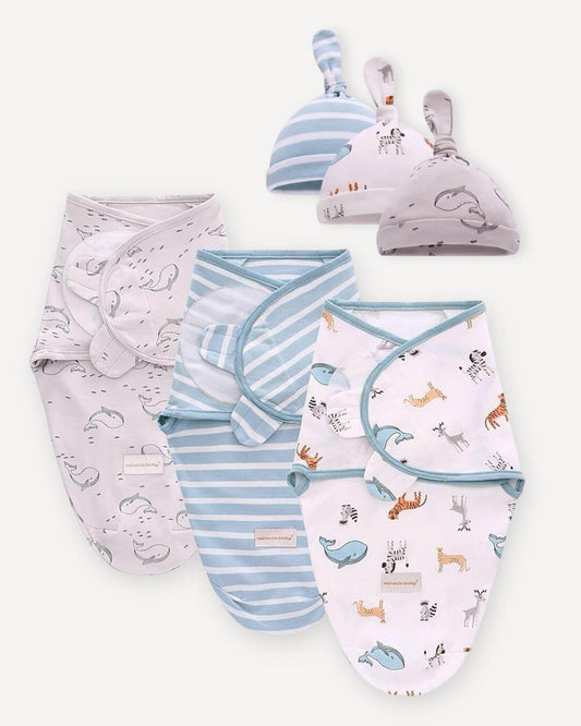 Swaddle (0-3M) To Sleep- 3 Pack