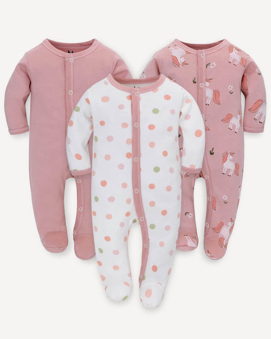 Sleepsuits – 3 Pack