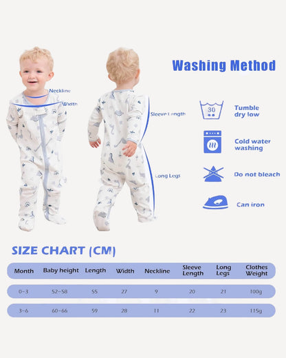 Sleepsuits – 3 Pack
