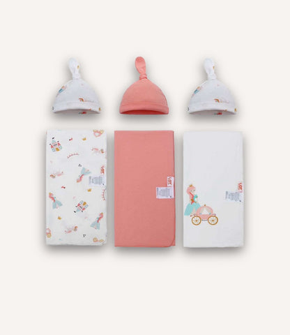 Swaddle With Hats – 3 Pack - BABY COLORS